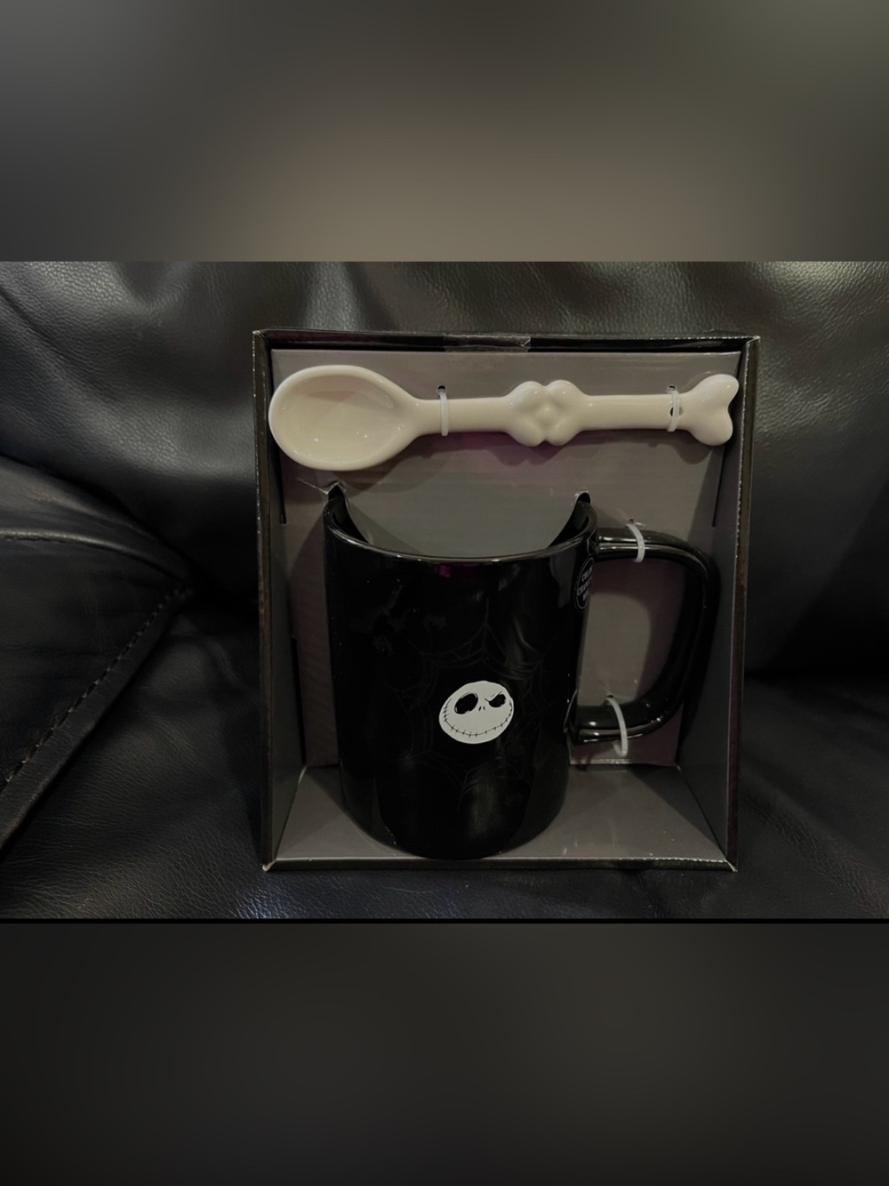 Halloween Rae Dunn Nightmare Before Christmas Mug and Spoon Jack